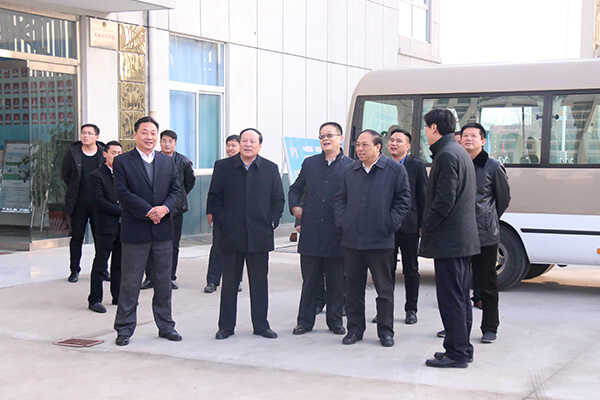 热烈欢迎市人大常委会党组书记、副主任周洪一行莅临中煤集团参观调研
